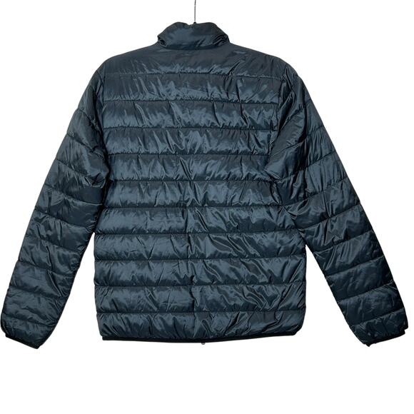 Everlane Reversable Packable Puffer Blue 5 Zipper Pockets Men XS Primeloft - Picture 3 of 14